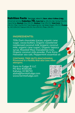 Mint Vegan Fudge Bites